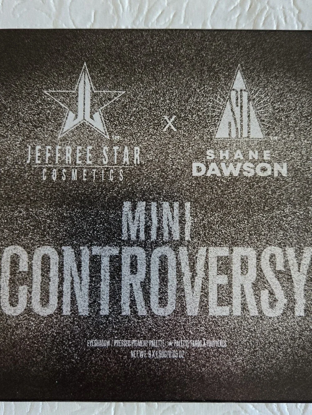 Jeffree Star x Shane Dawson Mini Controversy Eyeshadow Palette. Brand New w Box